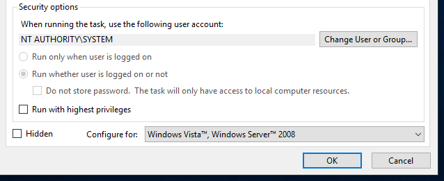 Windows Task Scheduler